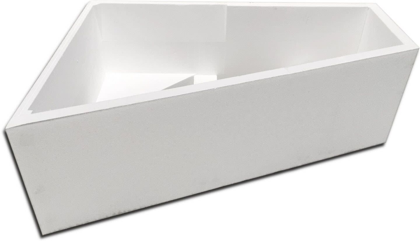 Sturotec tub support for Steinkamp Life corner bath 170 x 110 cm asymmetrical right, STW33069