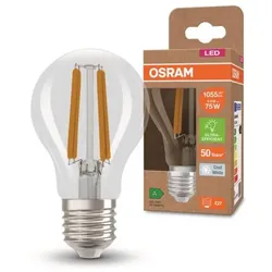 OSRAM E27 besonders effiziente LED Lampe 5W wie 75W 4000K neutralweißes Licht - beste Energie Effizienz Klasse