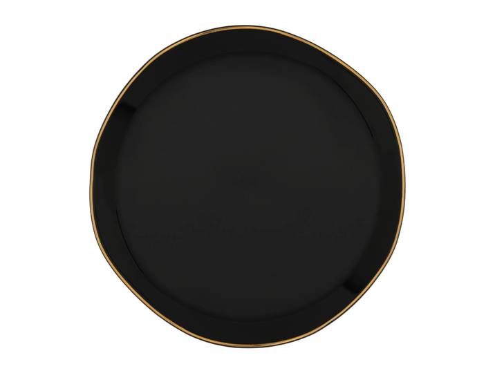 URBAN NATURE CULTURE Assiette Good Morning 17 cm Black