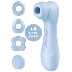 Satisfyer, Vibrator, Pro 2 Generation 4 - Double Air Pulse Vibrator (with App Control) - Serene Blue