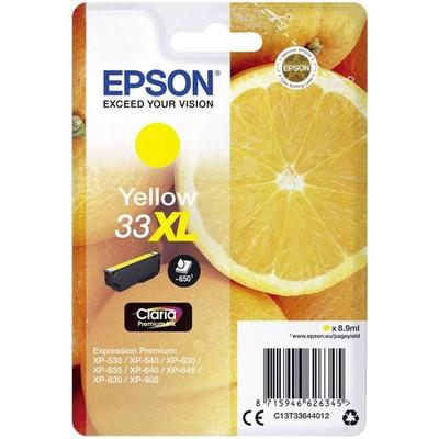 Epson Druckerpatrone T3364, 33XL Original Gelb C13T33644012