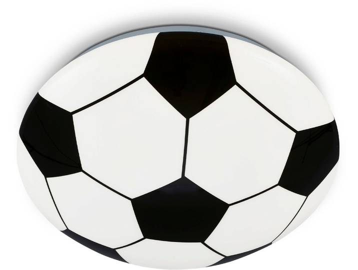 BRILONER LEUCHTEN Deckenleuchte Deckenleuchte SOCCER , schwarz-weiß (weiß, neutral), Leuchten, Deckenleuchte
