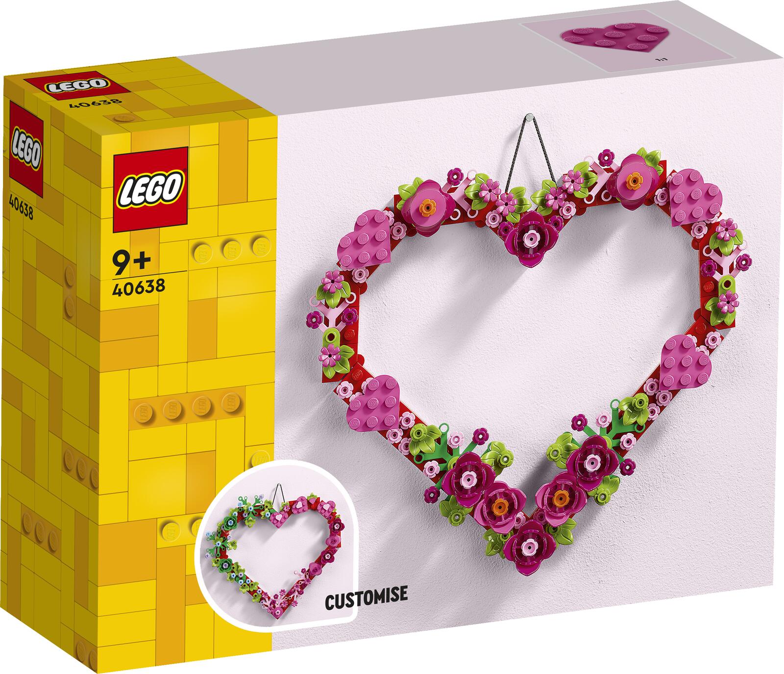 LEGO® Iconic 40638 Herz-Deko