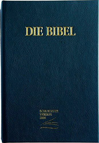CLV - Schlachter 2000: Großdruckausgabe, Cover schwarz (Baladek) / Fadenheftung - Preis vom 19.10.2026 19:33:35 h
