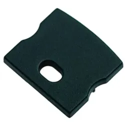 Rutec 65534 Endkappe Einspeisung black RAL9005