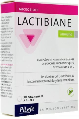 Pileje Lactibiane Immuno 30 Sucking Tablets