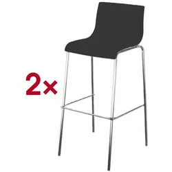 meet 2er-Set Barhocker »meet - Harper« schwarz