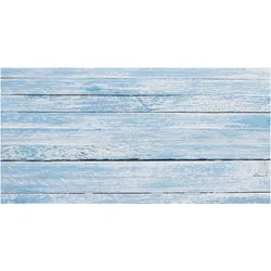 CoverYourDesk, Unterlage, Schreibtischunterlage Blaue Holzbretter im Vintage-Look
