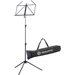 K&M 100/1 Notenständer Set Schwarz