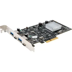 EXSYS EX-12005 - PCIe x4 > 2 x extern USB 3.1 Typ A, 2x Type-C