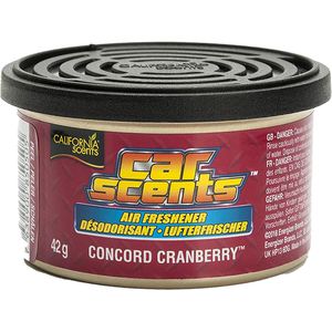 California-Scents Autoduft Concord Cranberry, bis zu 60 Tage Frische, Gel, Duftdose