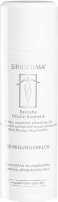 Sirius GmbH SIRIDERMA Reinigungsmilch ohne Duftstoffe 150 ml 02910309