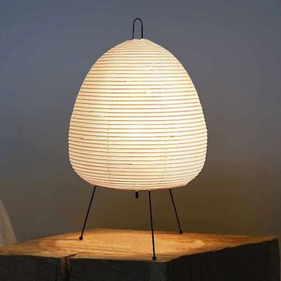 Uplift Treasures Japanese Tripod Rice Paper LED Table Lamp a 3 Colors Light au Plug