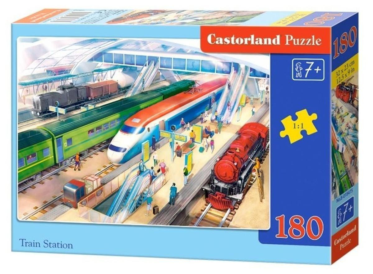 Castorland Puzzel Treinstation - 180 stukjes