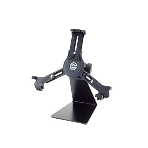 K&M 19792 Tablet-PC-Tischstativ schwarz