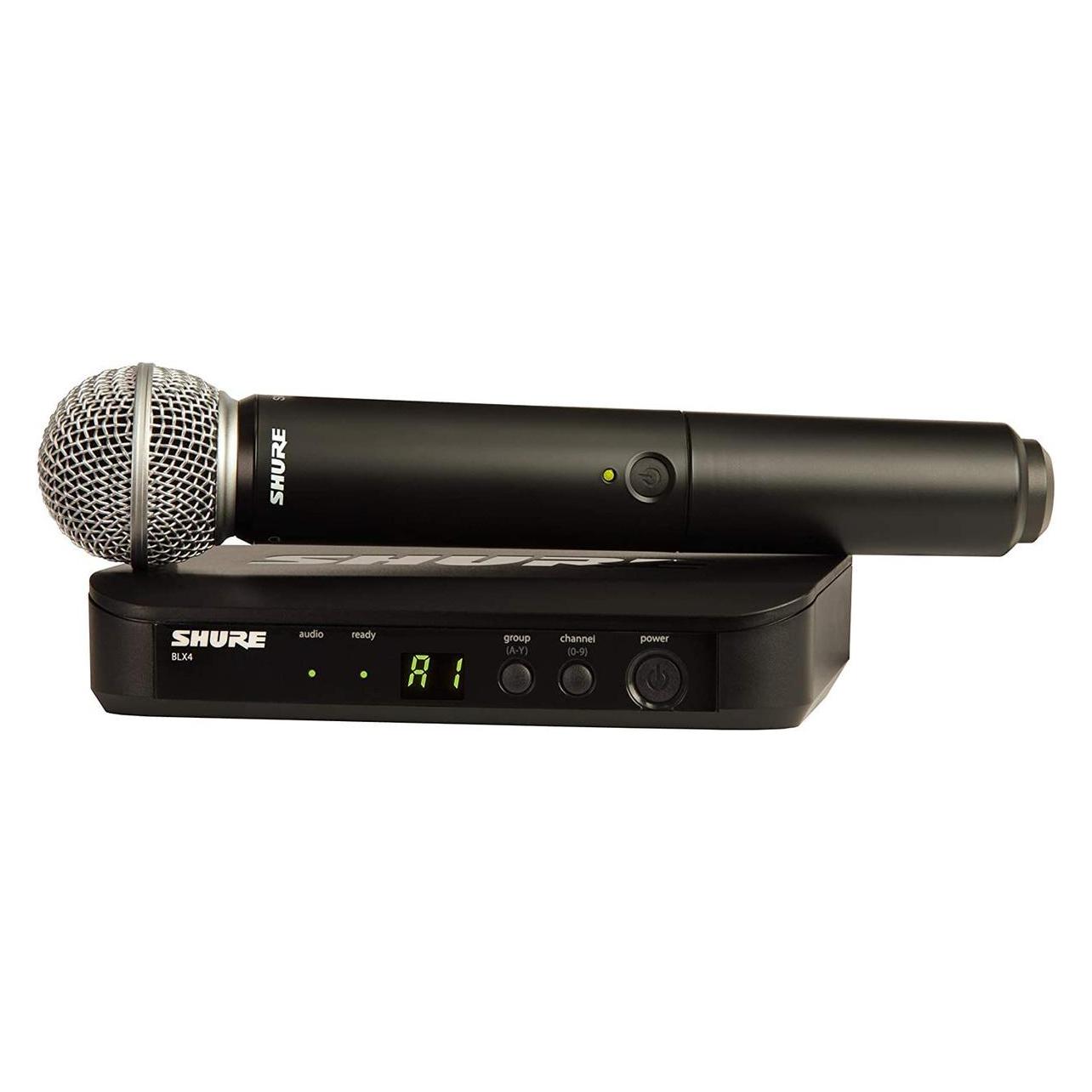 Shure BLX24E/SM58-H8E draadloos handheld systeem (518-542 MHz) (010-04-754)