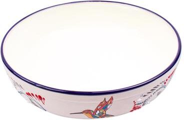 Novica Handmade Colibri Ceramic Serving Dish