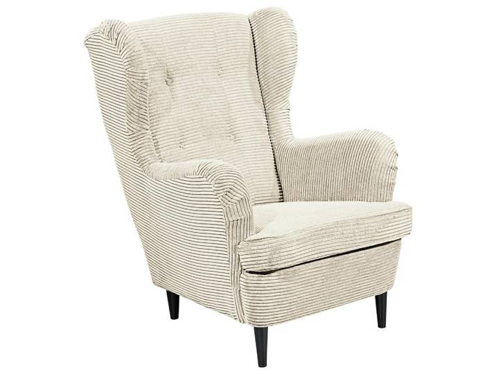 Ohrensessel Oskar Creme B: 78 cm