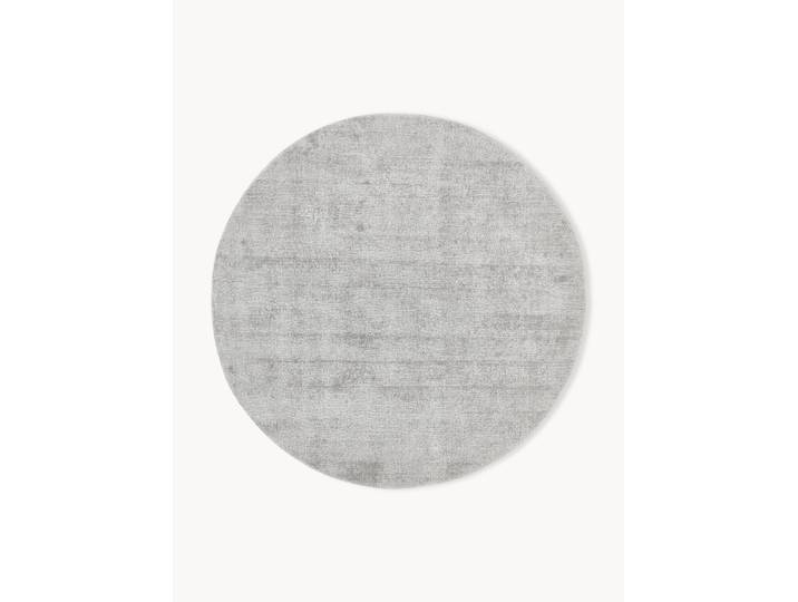 Tapis rond en viscose tissé main Jane