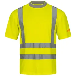 Warnschutz T-Shirt Kl. 2 mit UV-Schutz - 3XL - gelb
