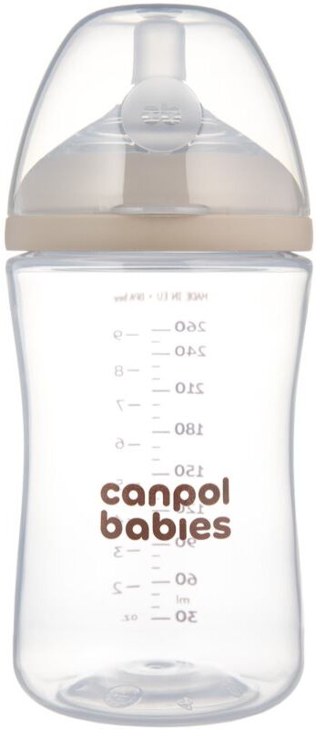Canpol babies Natural Shape biberon anti-coliques 3m+ 1 pcs