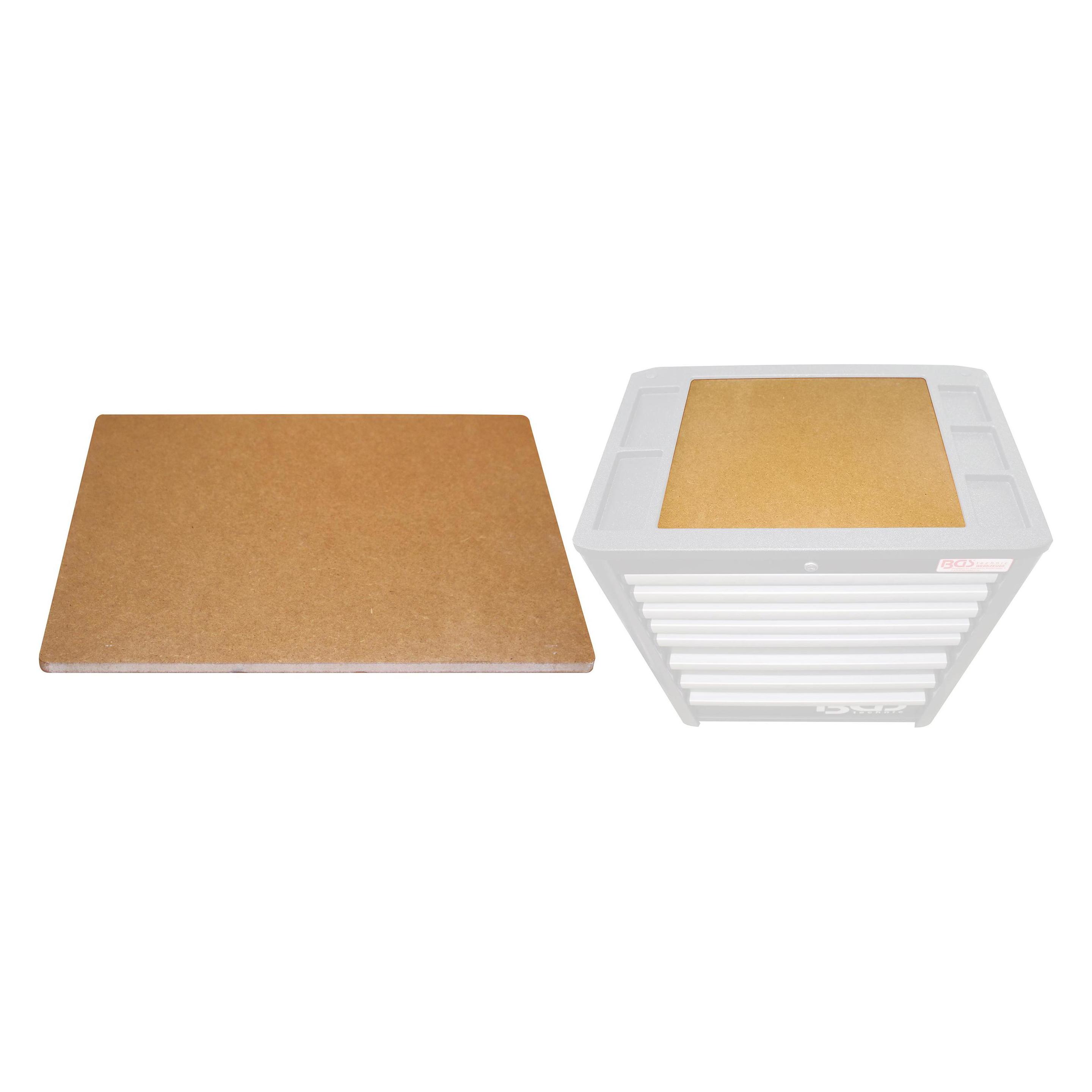 BGS MDF-Holzplatten-Einsatz für Werkstattwagen PROFI (67165)