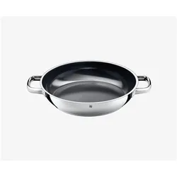 WMF Durado Servierpfanne 28cm (748386021), Edelstahl, Keramikbeschichtung, Pfanne + Kochtopf, Silber