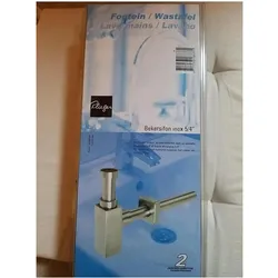 Plieger, Siphon, Cupsif, 5/4 Quadratmeter, Edelstahl Plieger-Design (Ablaufgarnitur, 5/4")
