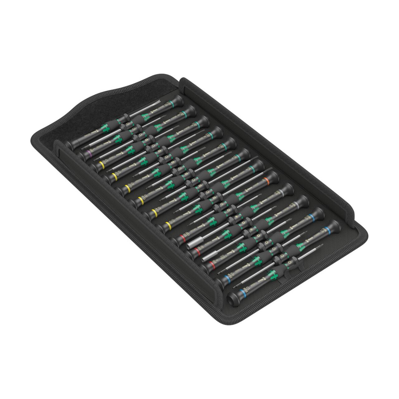 Wera Werkzeug-Tasche 5tlg 3xPH 6xSchlitz 2xNuss 8xTorx 4xInnensechskant