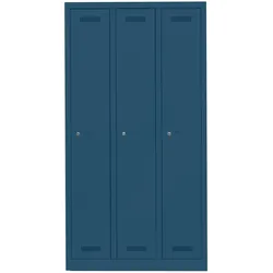 Garderobenschrank MonoblocTM | 3 Abteile - 687 prussian
