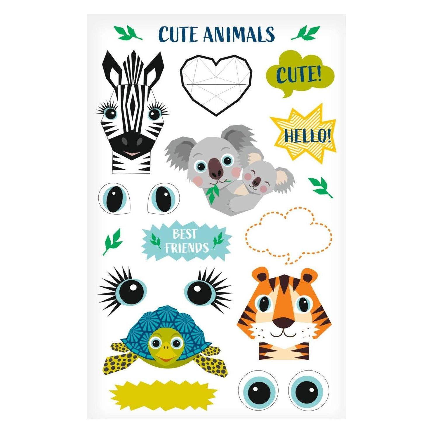 Herlitz Foliensticker Cute Animals FSC (1 Sticker) (50040278)