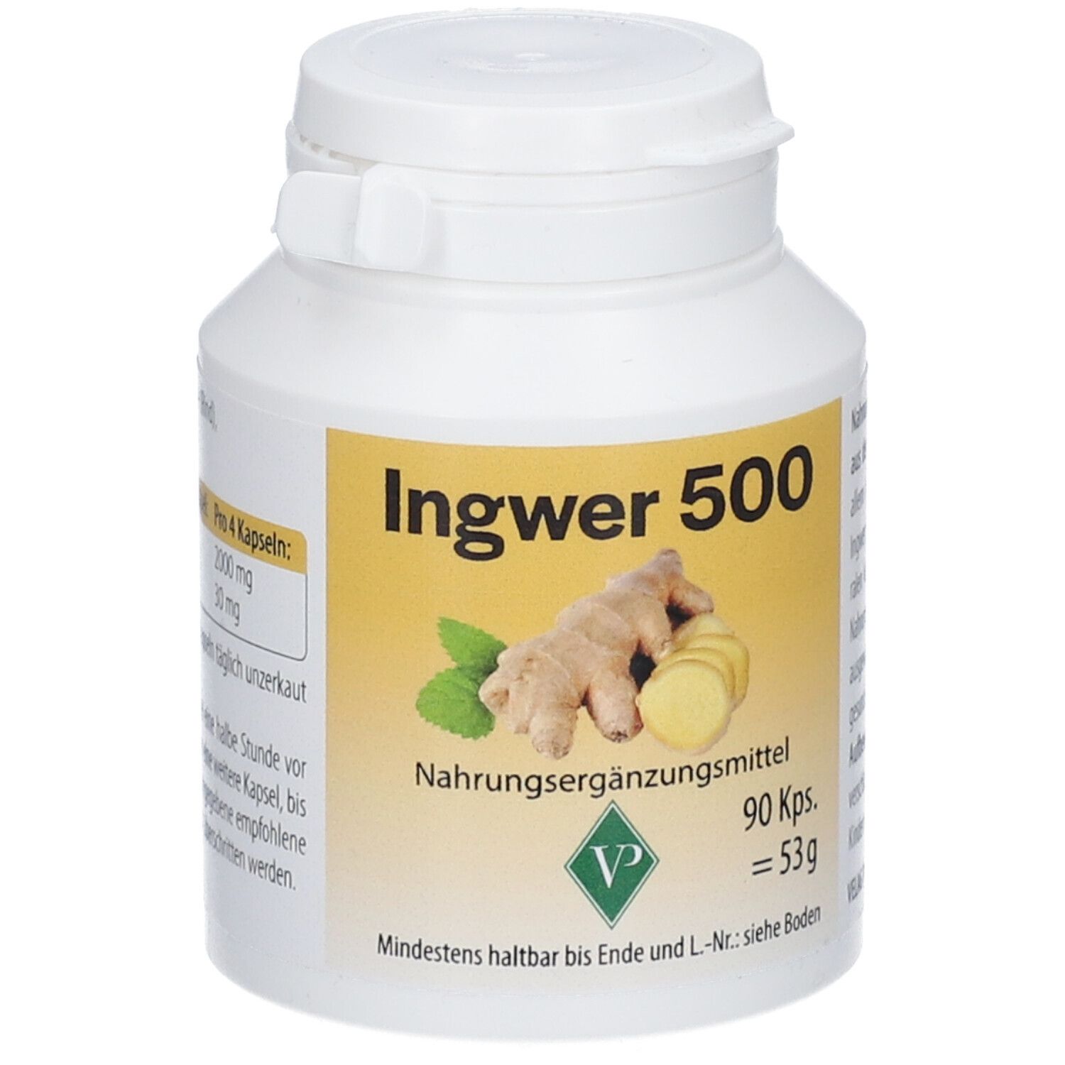 Ingwer 500 Kapseln 90 St