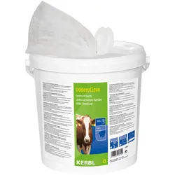 Kerbl UdderoClean Eutertuch feucht weiß - 15815 - weiß