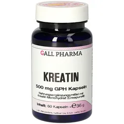 Kreatin GPH 500 mg Kapseln 60 St