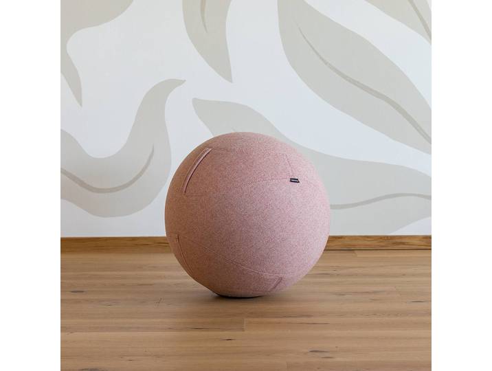 Sitzball DOTTO Ø 55cm Pink/Altrosa