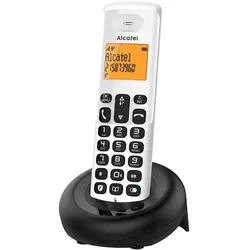 Alcatel Wireless Phone E160, Telefon, Weiss, Schwarz