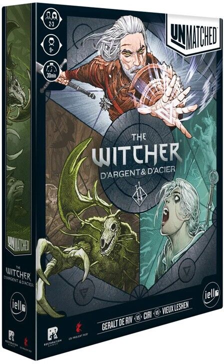 iello Unmatched - The Witcher : d'Argent et d'Acier