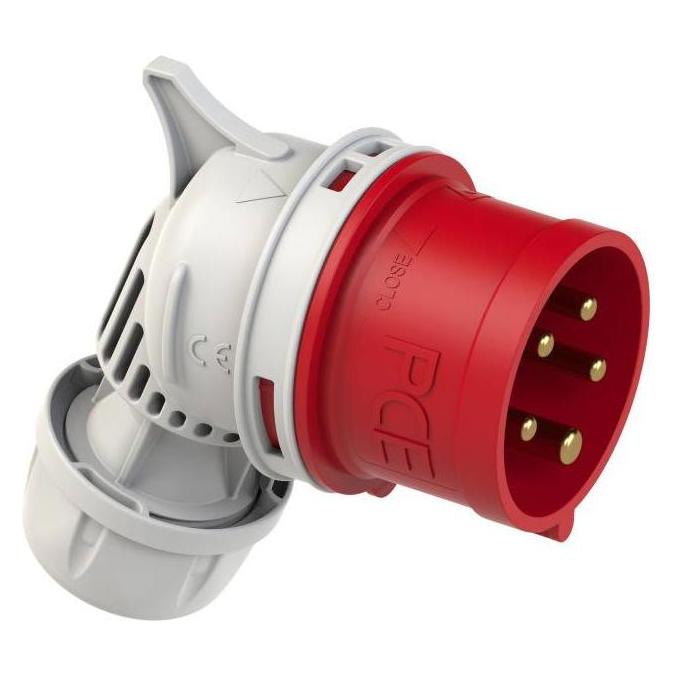 PCE 8015-6 Winkelstecker 16A 5p 6h IP44 Twist (8015-6-PCE-)