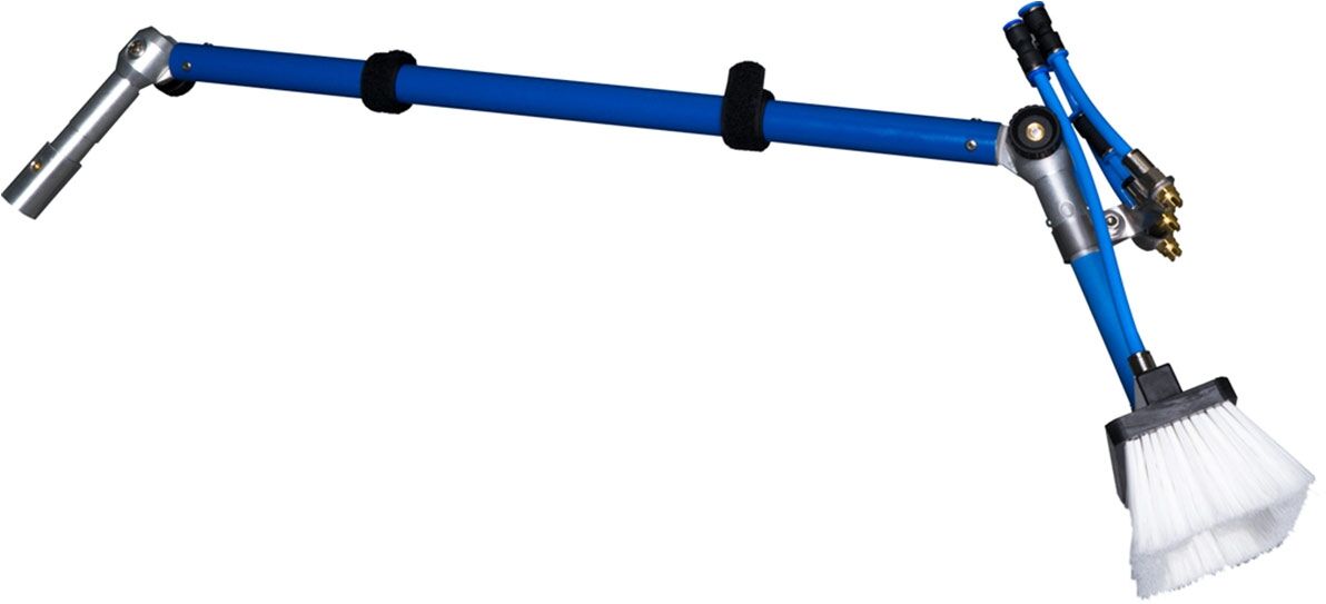 Axis Bürstenbogen Spezial für Reinigung von Bushaltestellen und Überdachungen. 160 cm
