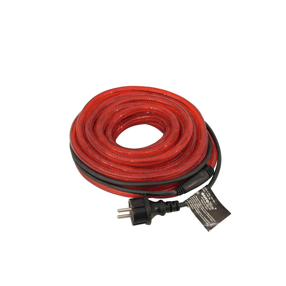 Eurolite Rubberlight RL1-230V Rood 9 meter