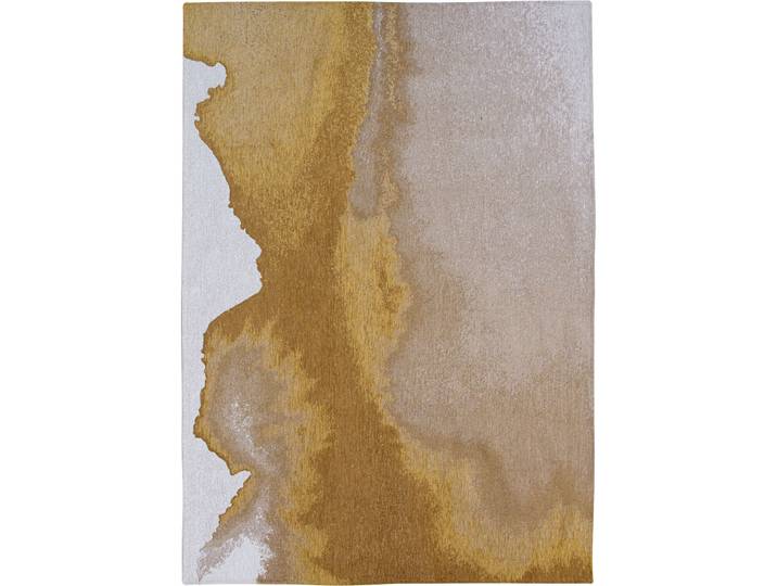 Teppich Lagoon Gelb, Beige, Weiss Anderes Muster 200 x 280 cm - Material: Polyester - Teppich