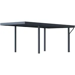 Pergoline Carport Metta 3,2 m x 5,5 m anthrazit