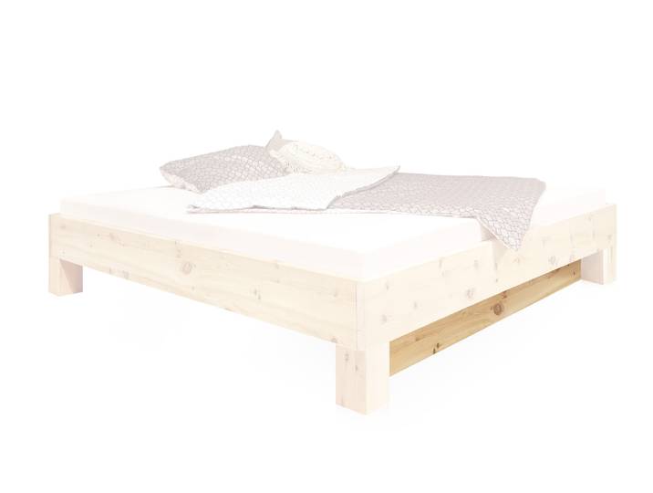 ZARUBA Blende zum 4-Fuß-Bett, Material Massivholz, Zirbe