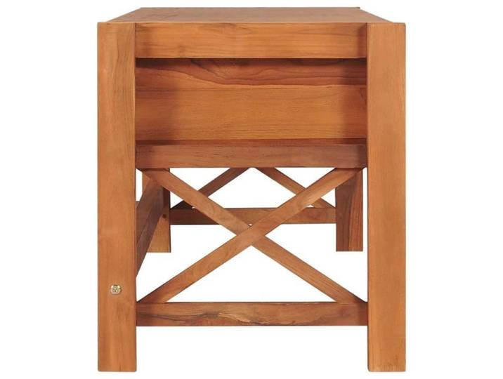 Meuble TV 140x40x45 cm Bois de teck recyclé Mothinessto LY8735