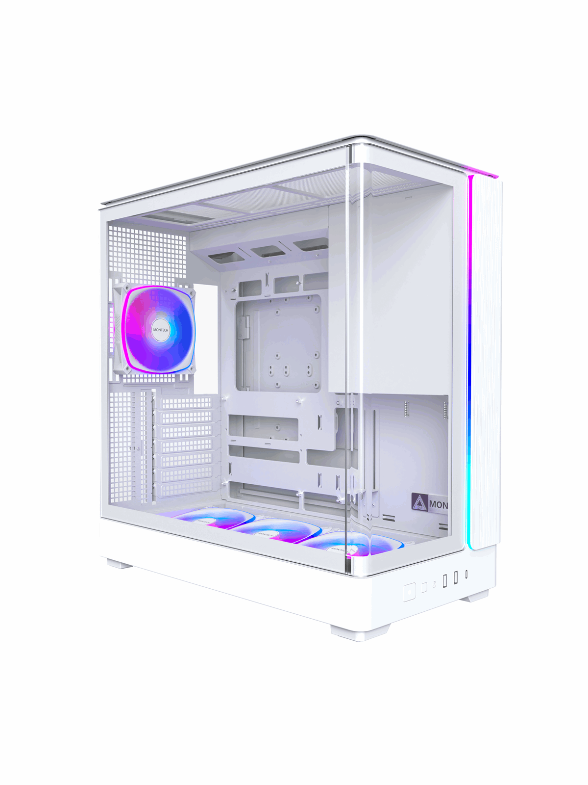 Montech King 45 Pro White - Gehäuse - Miditower - Weiß