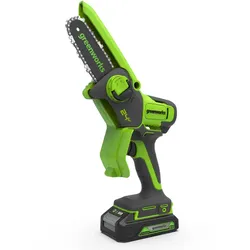 Greenworks POWERALL 24V Mini-Kettensäge 10cm - 2Ah Akku