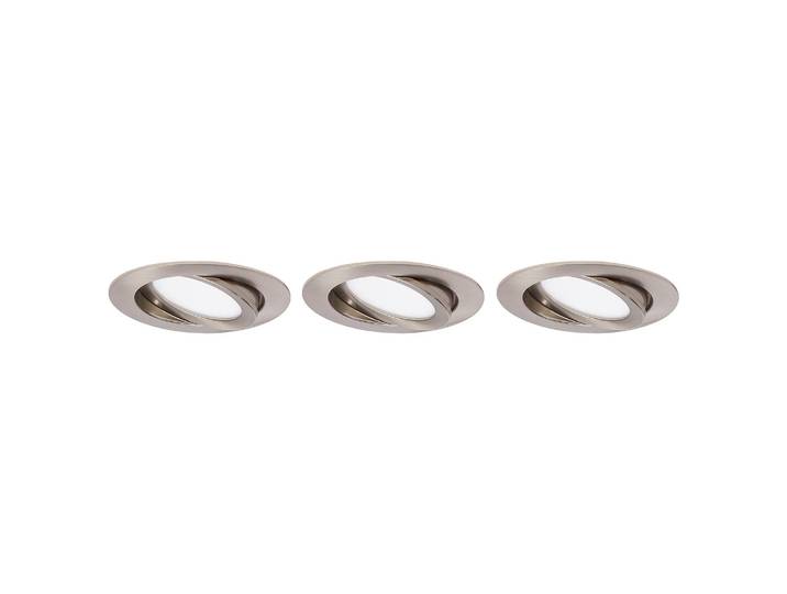 Spot encastré Flat in I Ø 11cm Argenté/Gris Matériau : Matière plastique Type de matière synthétique : Polycarbonate LED Module LED
