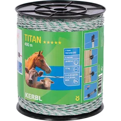 Kerbl TITAN Litze, 400m,We/Gr. 3x Cu 0,25 + 3x Ni 0,20 - 445528