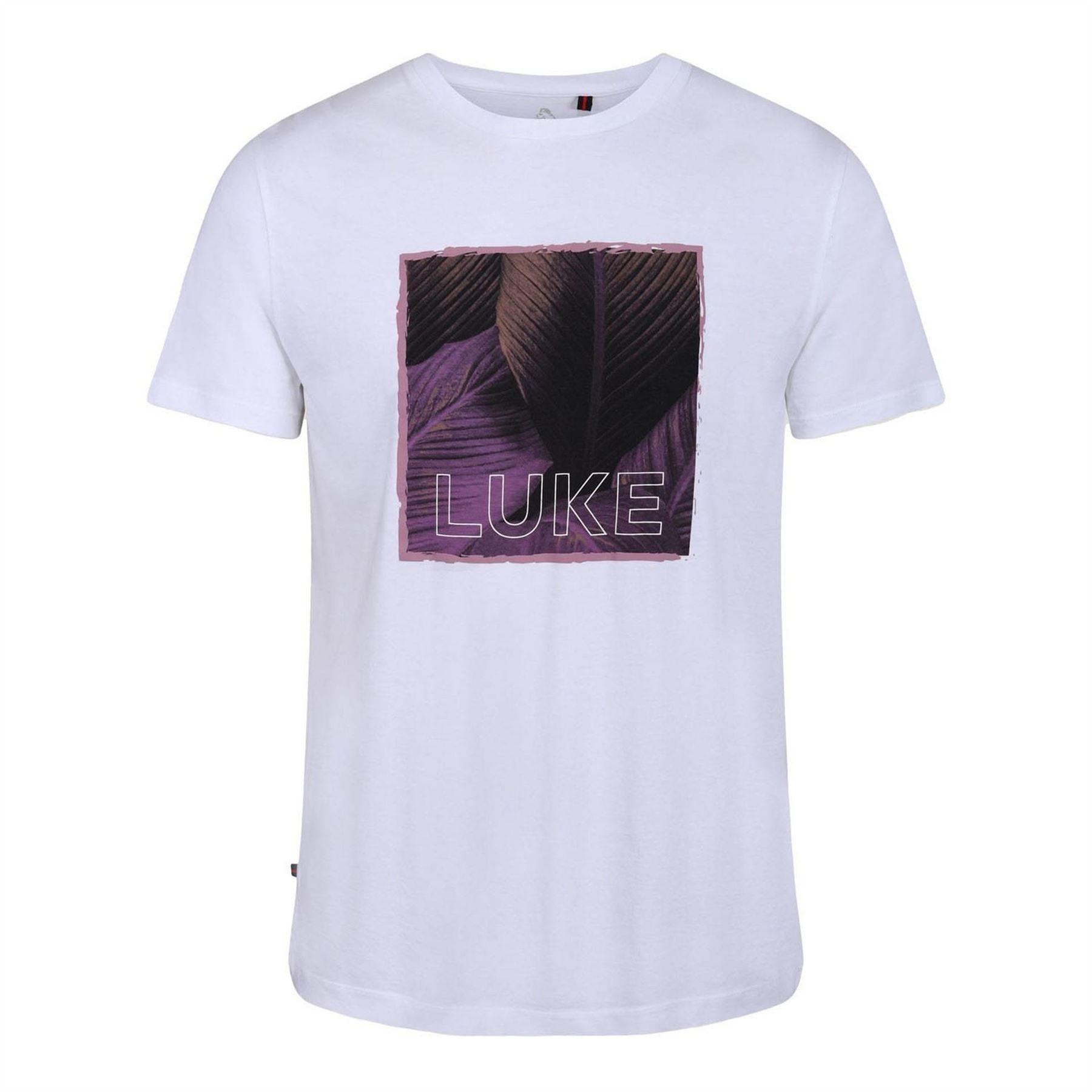 Luke 1977 Heren Grafisch T-Shirt (Wit)