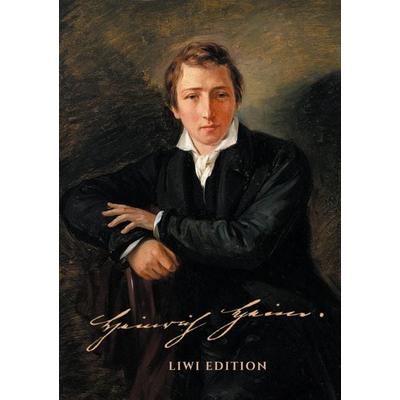 Notizbuch für Autoren - schön gestaltet mit Leseband - A5 Hardcover liniert - 'Heinrich Heine'- 100 Seiten 90g/m² - Papier, Gebundene Ausgabe von